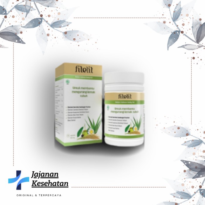 Fitelit Obat Pelangsing Herbal Asli Original Obat Fitelit Pelangsing