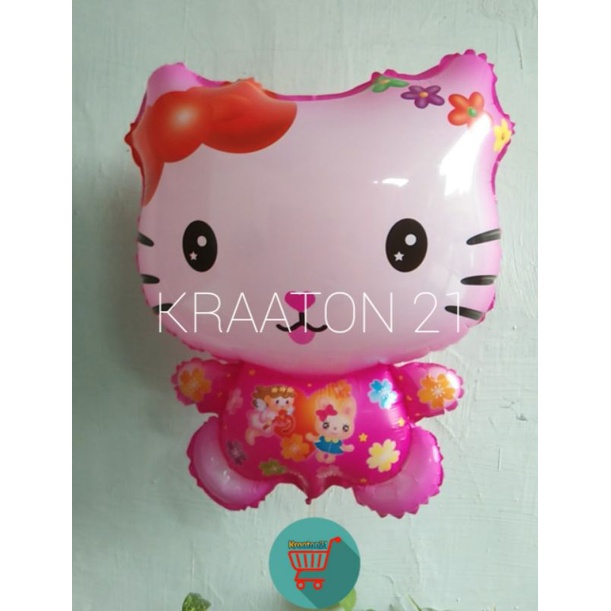 balon hello kitty / balon karakter hello kitty / balon gas / balon helium / balon udara