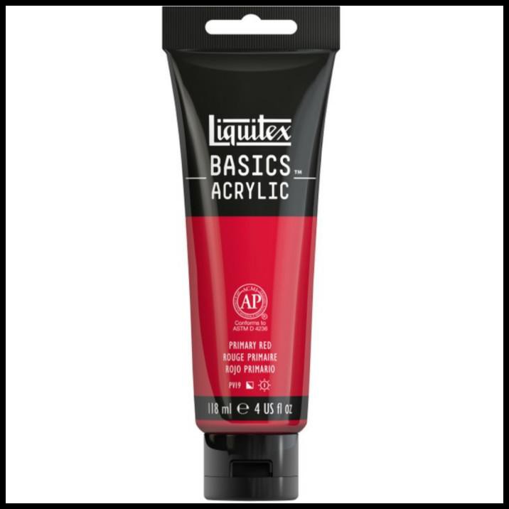 

Best Sale Cat Akrilik Liquitex Basics Acrylic 118Ml Primary Red