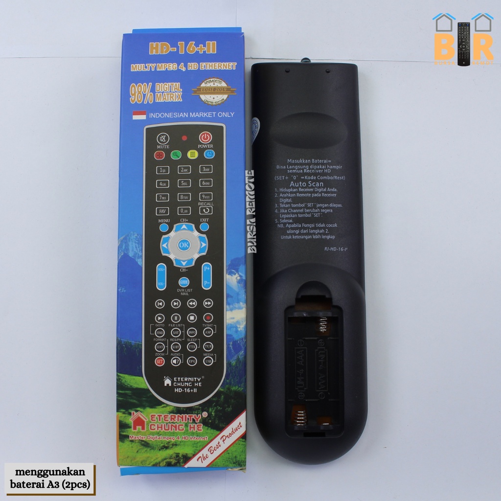 Remot Remote MULTI RECEIVER PARABOLA MPEG4 HD (getmecom, matrix, manhattan, venus, technosat)