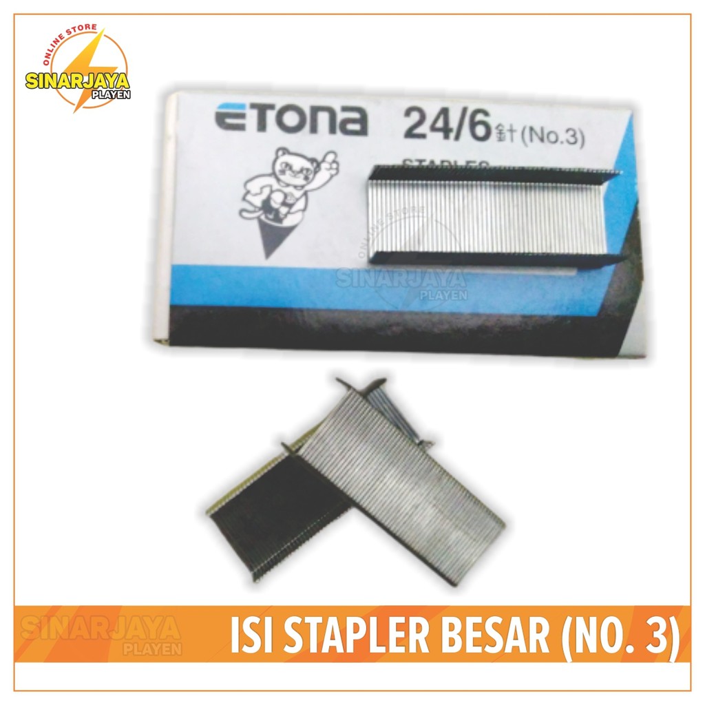 

Isi Stapler Besar No. 3