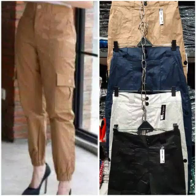 Joger Pant Katun / Jogger Pants Cotton Stretch /  Celana Joger Katun / Celana Jogger Katun