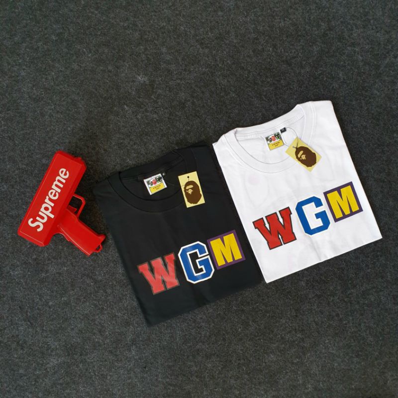 KAOS BAPE SHARK - A BATHING APE / AAPE - TSHIRT PRIA ORIGINAL MIRROR