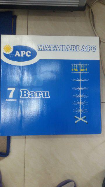 Rak Display Putar Matahari 7 Susun Besi Kuat Tebal  Ada Roda