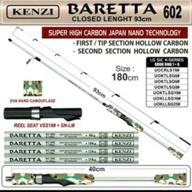 Joran Kenzi Baretta 8-17lb Spinning