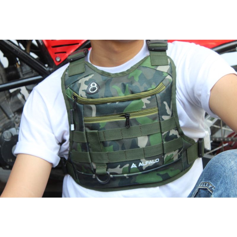TAS DADA VEST LORENG ARMY BS02 ALFALO
