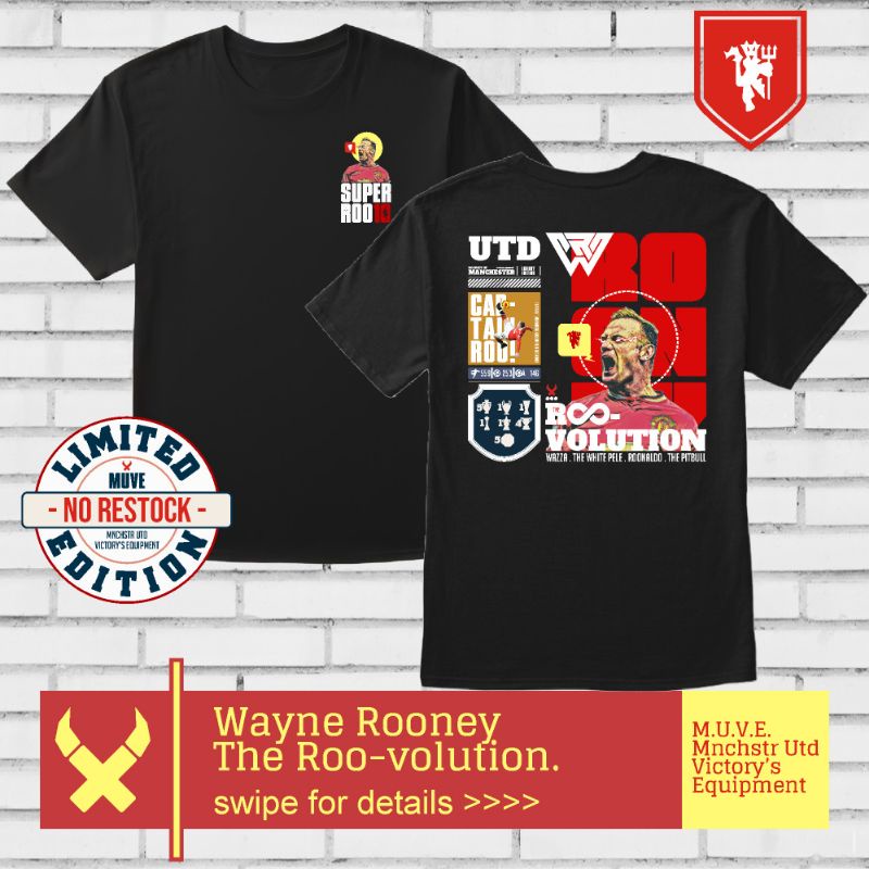 KAOS MANCHESTER UNITED: WAYNE ROONEY