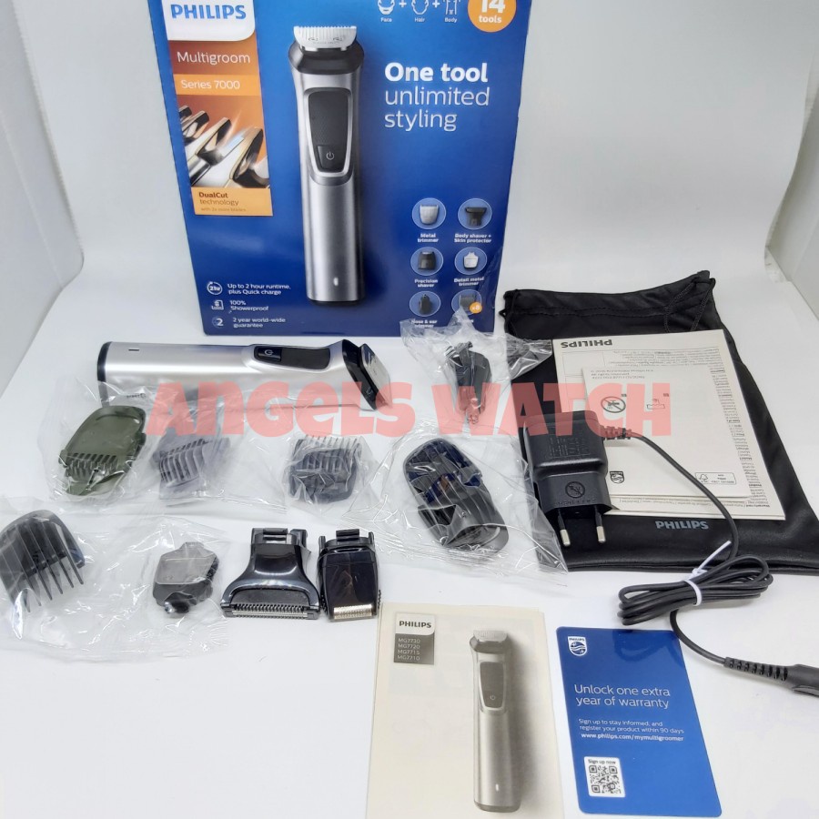 Multigroom Philips MG7720 Alat Cukur Philips MG7720 Multigroom MG7720