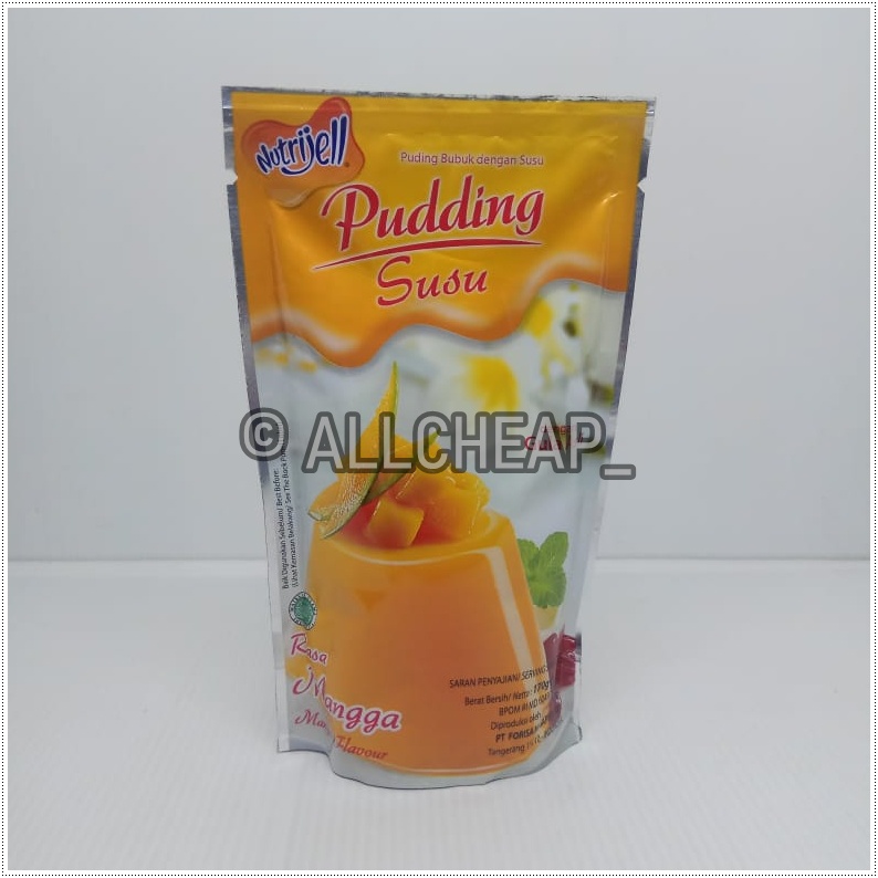 

nutrijel PUDING susu rasa MANGGA mango flavour 170gr (6.00oz)