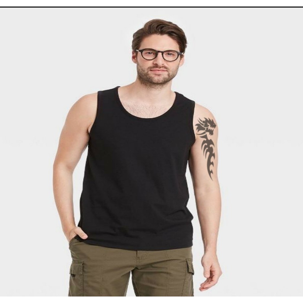 Tank Top Pria Sleveeless Singlet cowok Goodfellow Big Size Jumbo XXL Tanktop