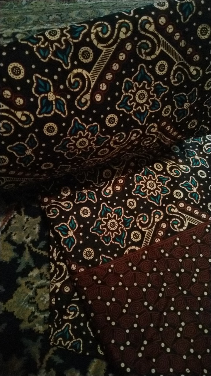 Batik Gamis Ful Batik Motif Terbaru Batik Pekalongan