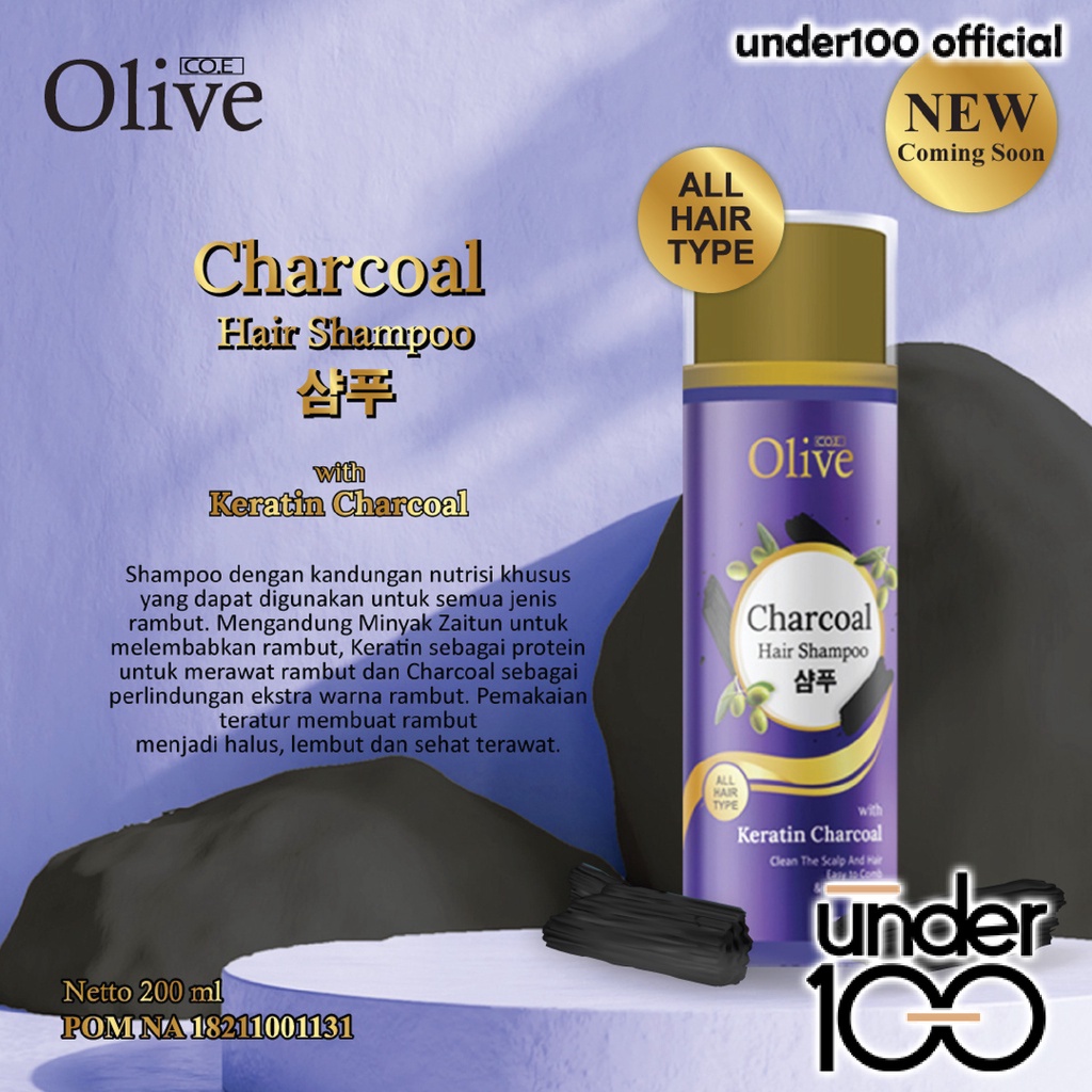 ❤ UNDER100 ❤ CO.E Olive Hair Treatment | Shampoo | Conditioner | Tonic | Shampo Serum Kids SYB (✔BPOM)