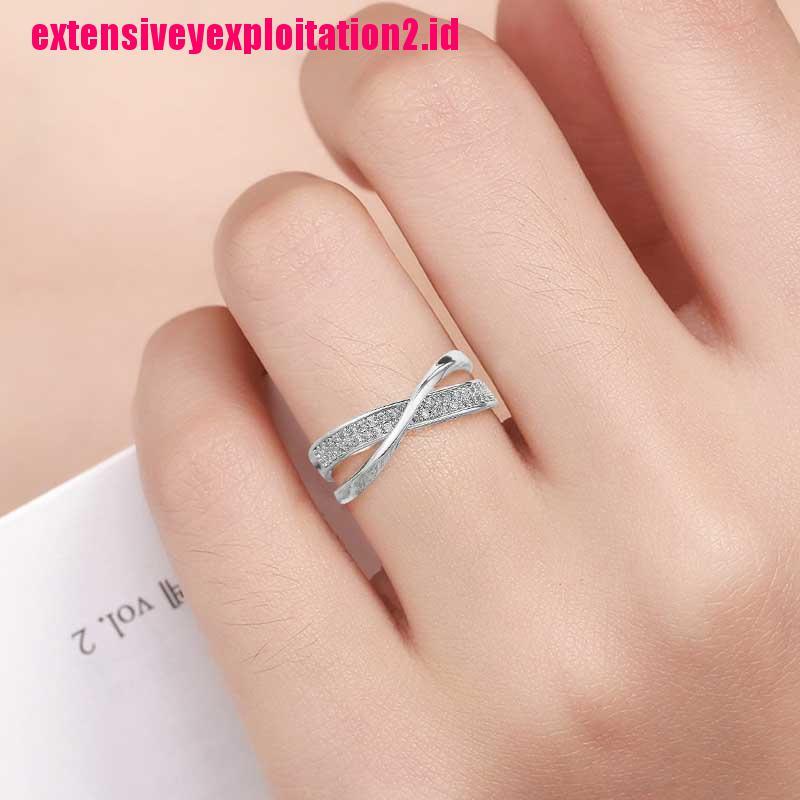 &lt; E2id &amp; &gt; Cincin Magnetik Kristal Berlian Imitasi Untuk Kesehatan / Menurunkan Berat Badan