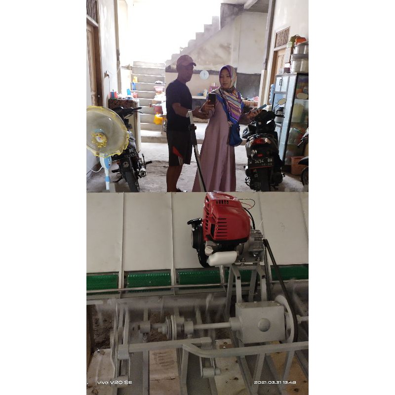 Rice Transplanter Mesin Tanam Padi modern