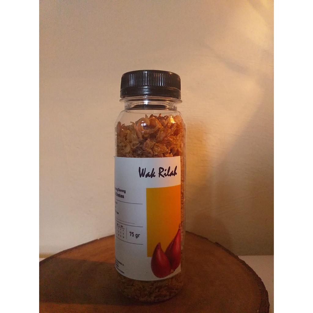 

Bawang Goreng Wak Rilah Original Asli Brebes 75 gram