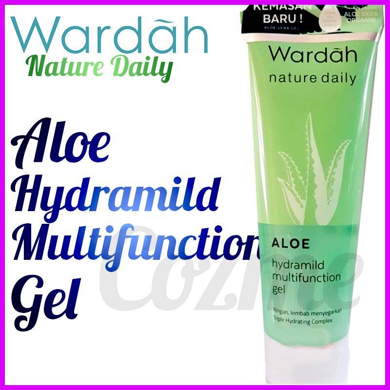 WARDAH Aloe Hydramild Multifunction Gel / Hydrating Aloe Vera Gel