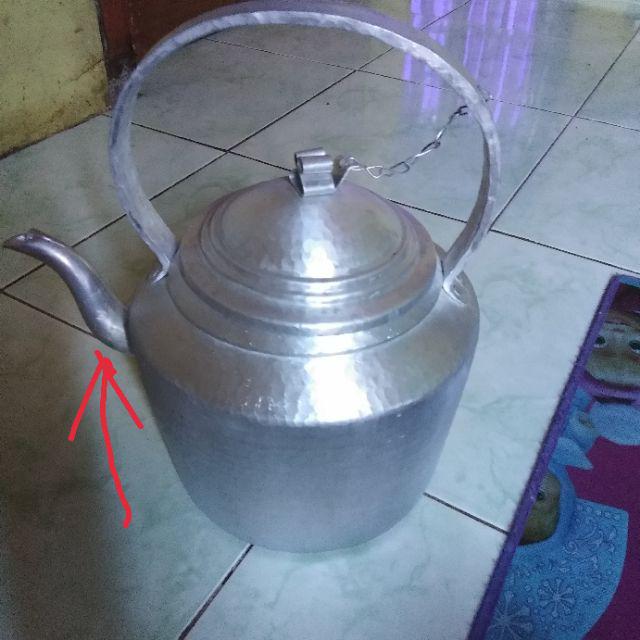 Teko/ceret Alumunium Garut Ukuran 5 Liter Air