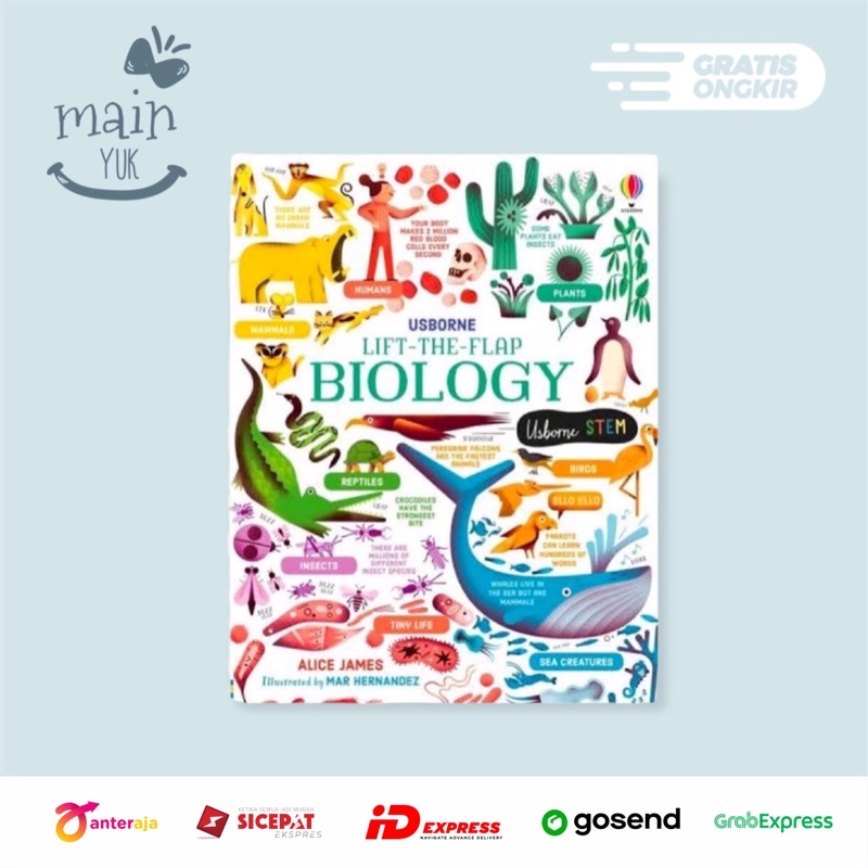 Jual Mainyuk - Usborne Lift The Flap Biology Buku Edukasi Anak ...