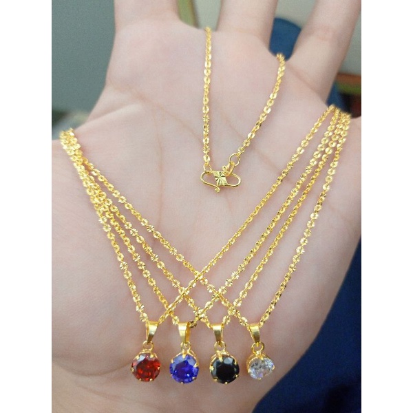 KALUNG ANAK NORI PERAK 925 LAPIS MAS