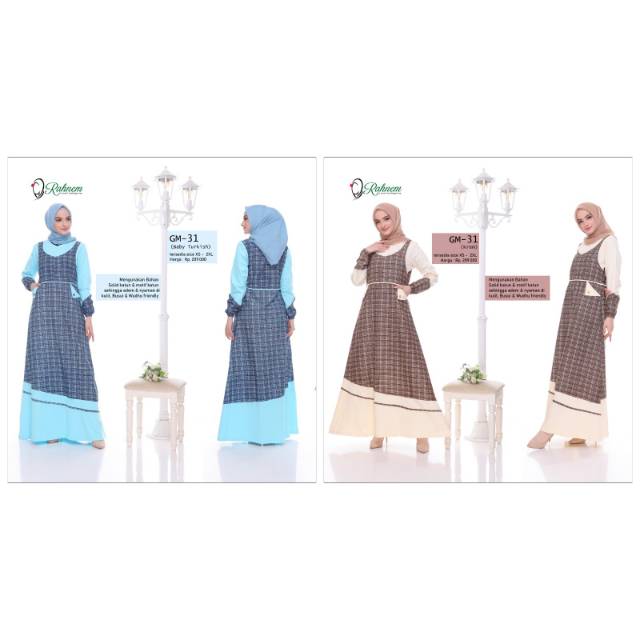 Gamis Rahnem GM31 / Gamis Murah / Gamis Rahnem