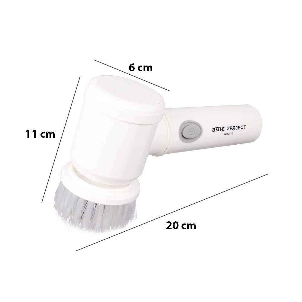 TD-DPR BATHE PROJECT Magic Brush 5 in 1 Electric Cleaning Sikat - WQ8110