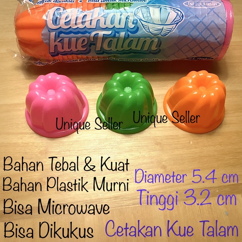 Cetakan Kue Talam Plastik isi 12 / Cetakan Puding / Cetakan Pudding / Cetakan Agar Jelly / Cetakan Coklat Agar2 / Cetakan Putu Ayu / Cetakan Bolu BL Product