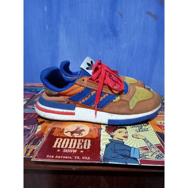 sepatu adidas zx500 x dragonball second