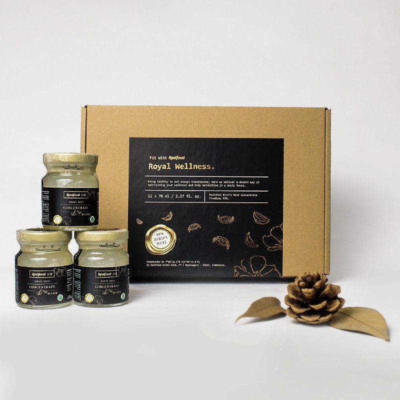 

Realfood bird nest program royal wellness isi 12 jar