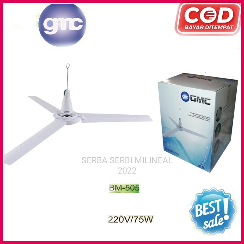 Kipas Angin Gantung Ceiling Fan GMC BM-505