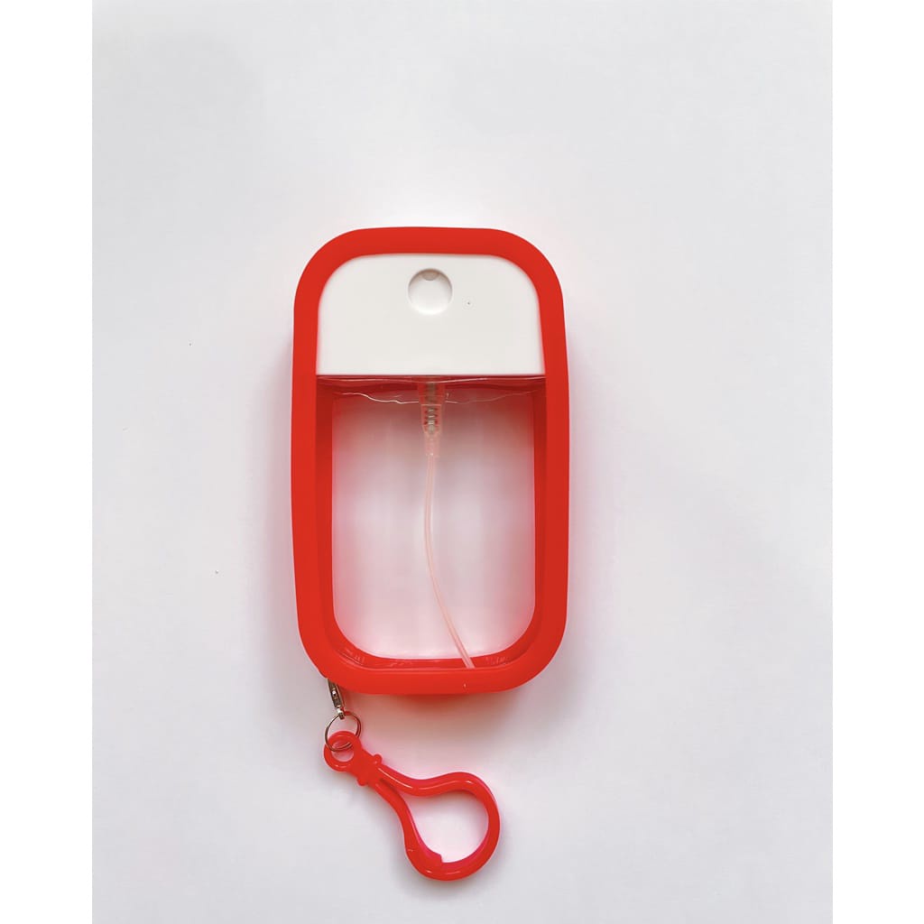 Botol Hand Sanitezer (50ml). Free Silicon Case Square Gantung