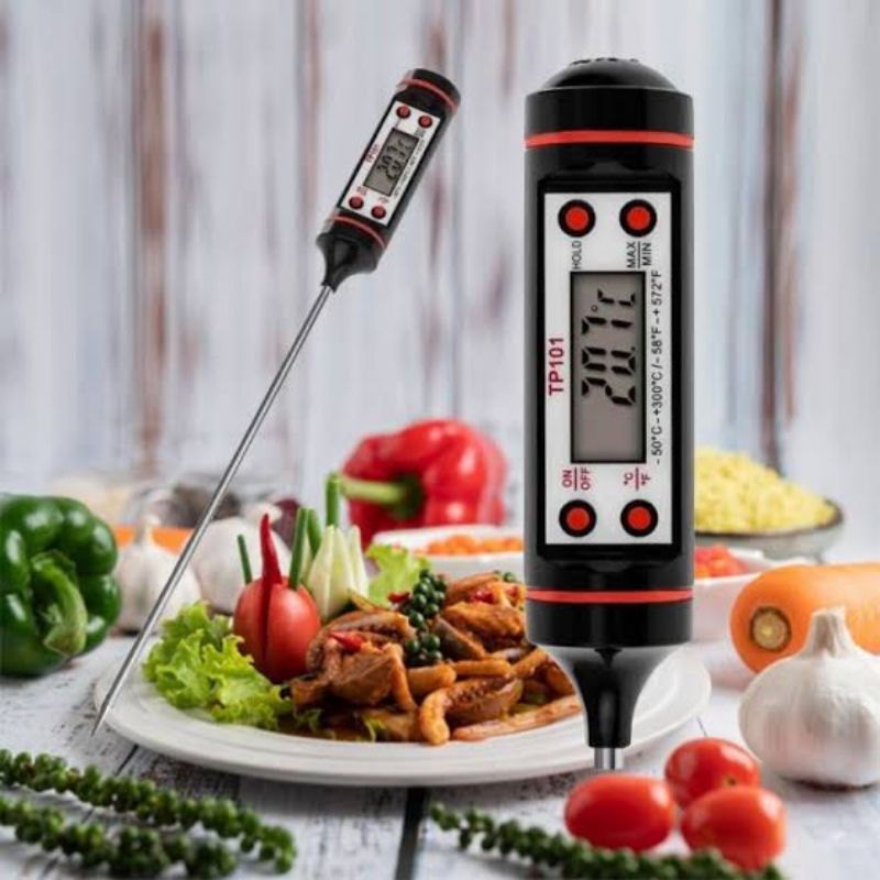 Termometer Makanan Minuman Digital Food Thermometer Pengukur Suhu