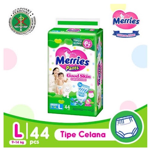 Merries Pants Good Skin L44 -  Popok Bayi