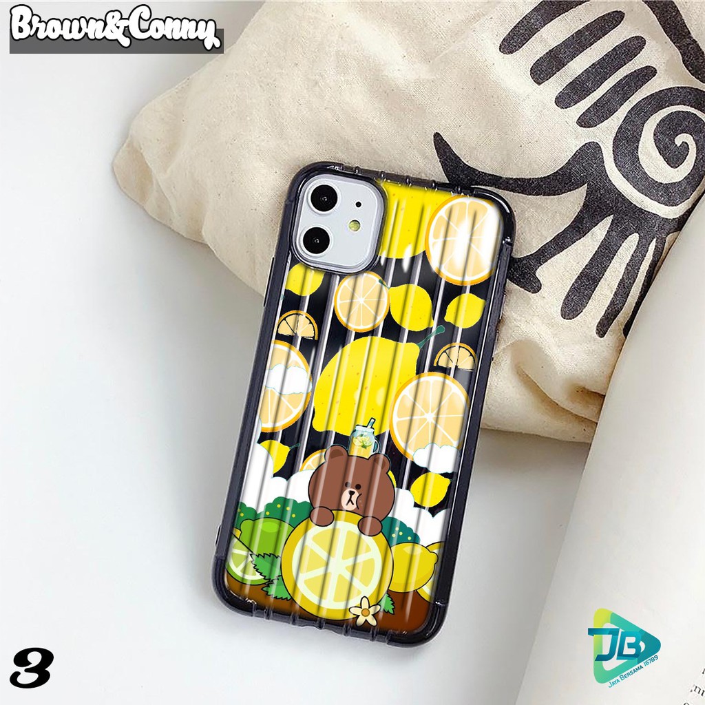 SOFTCASE BROWN&amp;CONNY REALME C1 C2 C3 U1 2 2 PRO 3 PRO 5 5I 5S 6 PRO X XT C11 C12 C15 NARZO JB2997