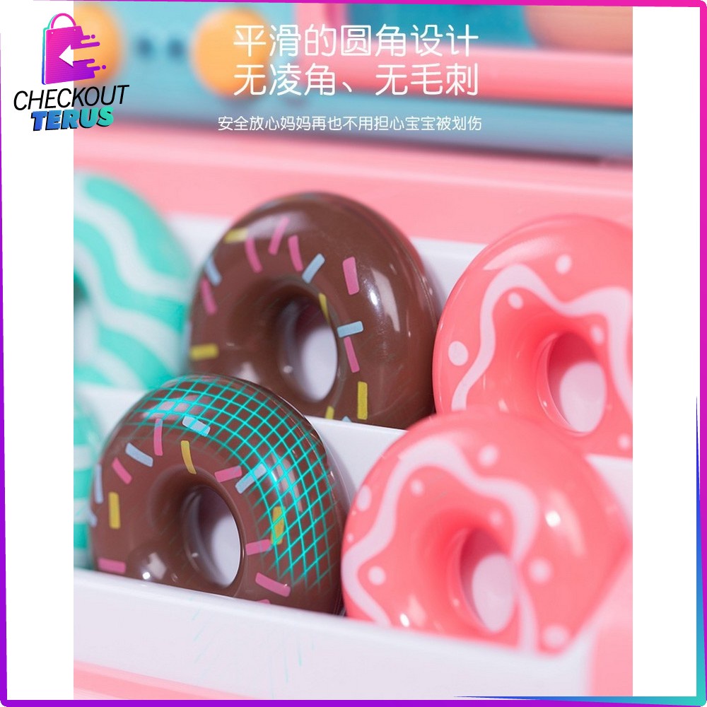 CT M29 Mainan Edukasi Anak Toko Donat 999-82 Mainan Dapur Anak Jualan Roti Donut bisa Untuk Hadiah Ultah