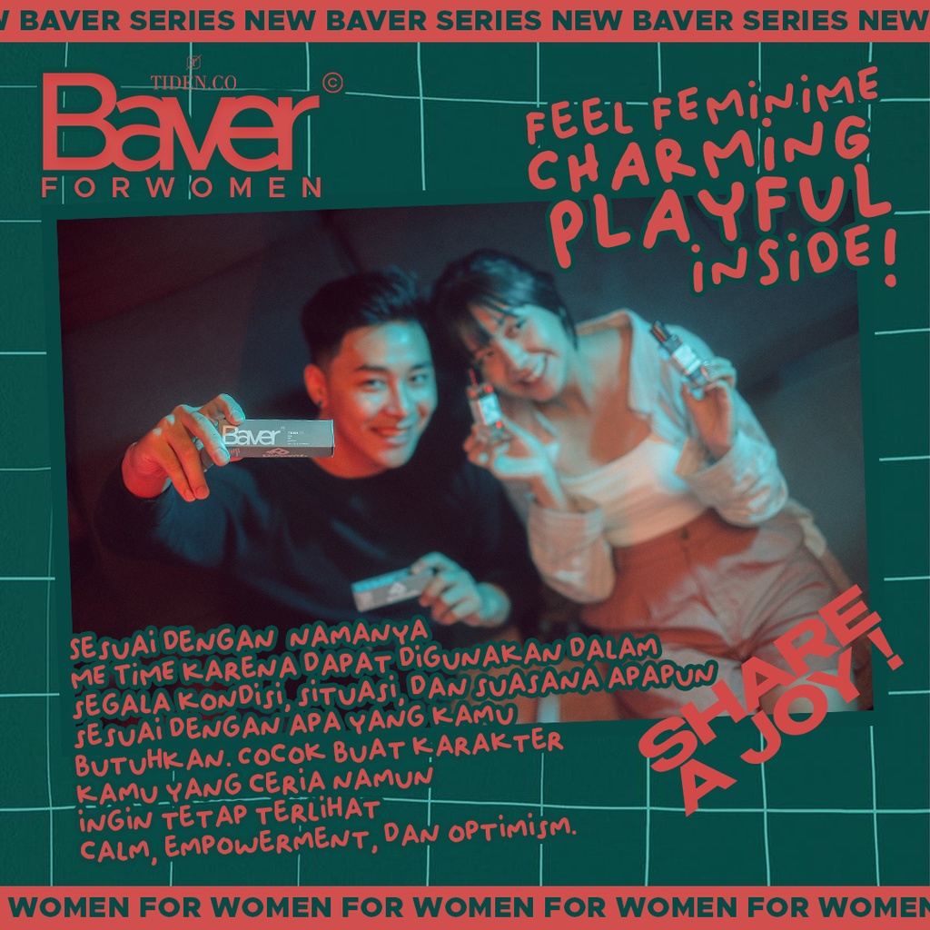 SPECIAL EDITION | NEW Baver Series-Tiden.co Perfume | ME TIME | Parfum Wanita
