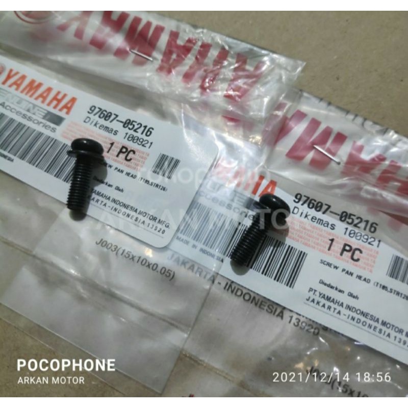 bolt baut set cdi f1zr ori ygp fizr fiz r f1z r original resmi yamaha genuine part c.d.i