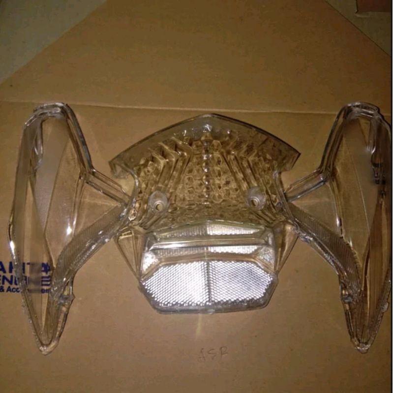 mika kaca lampu stop belakang beat fi putih bening