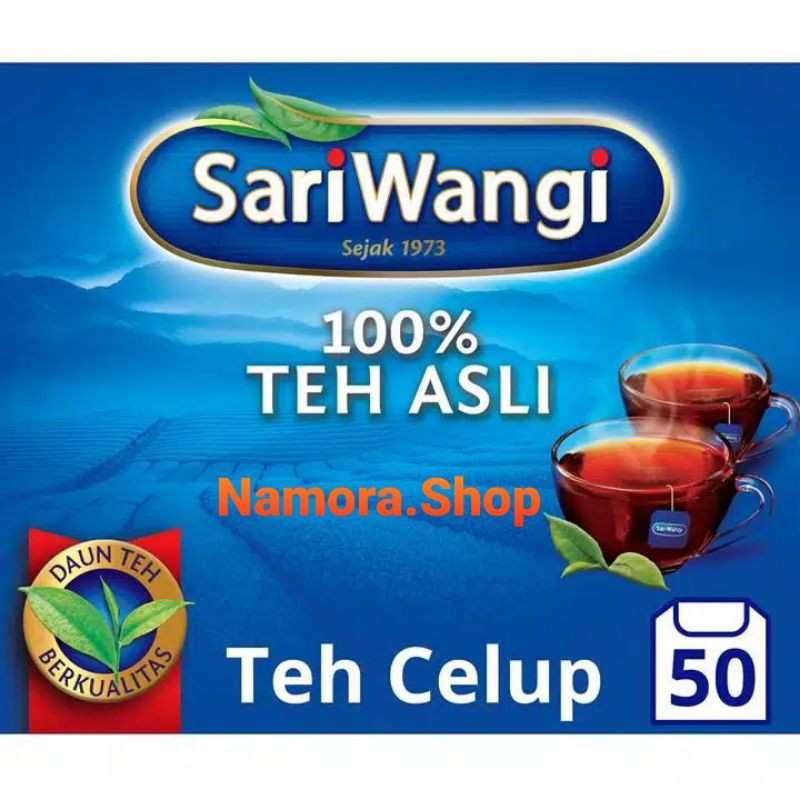 

Teh Celup Sari Wangi 50pcs