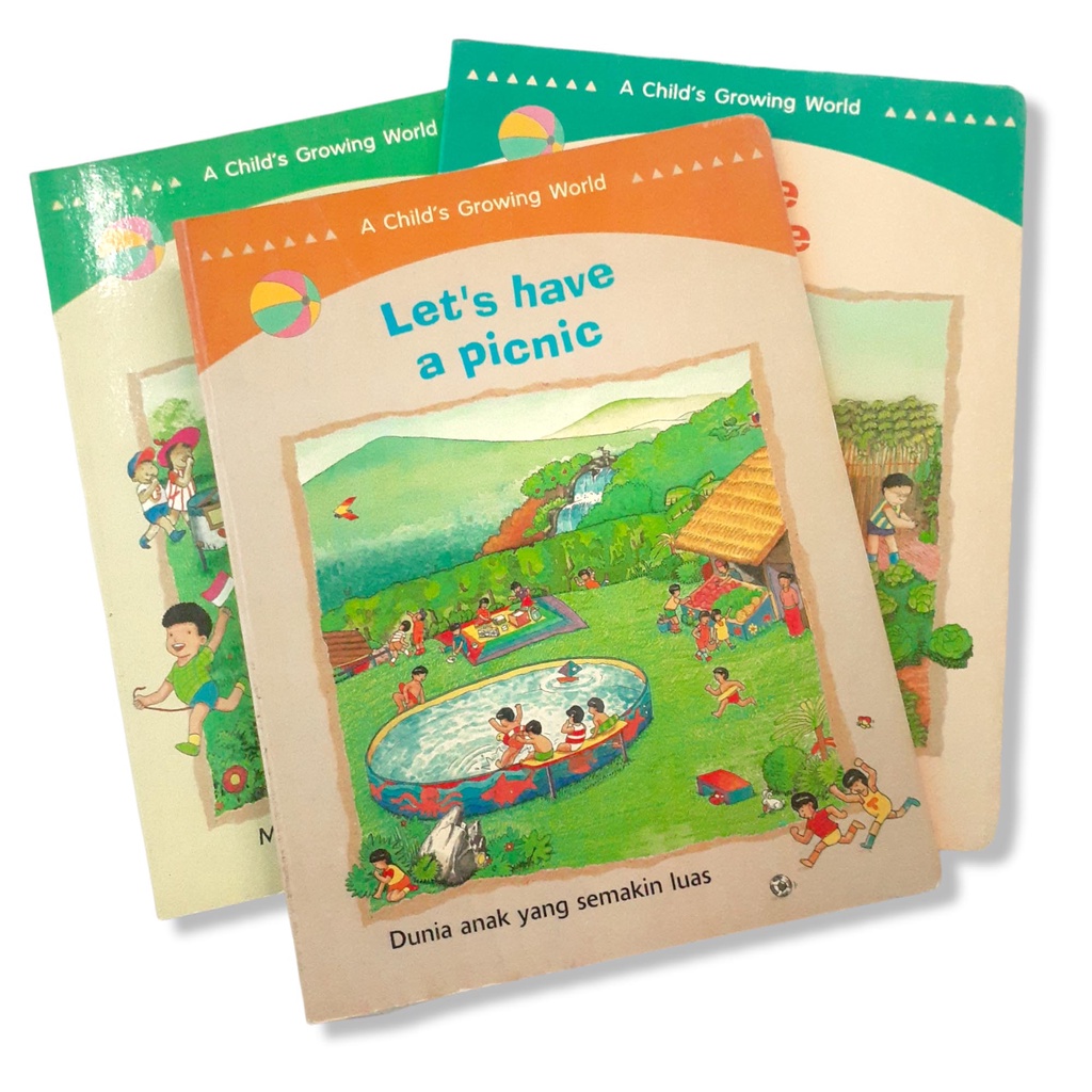 Buku A Child's Growing World / Ilmu Pengetahuan / Cerita Anak Murah