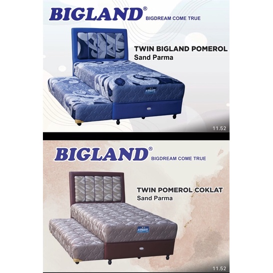 SPRING BED ANAK RANJANG KASUR SORONG BIGLAND 120x200