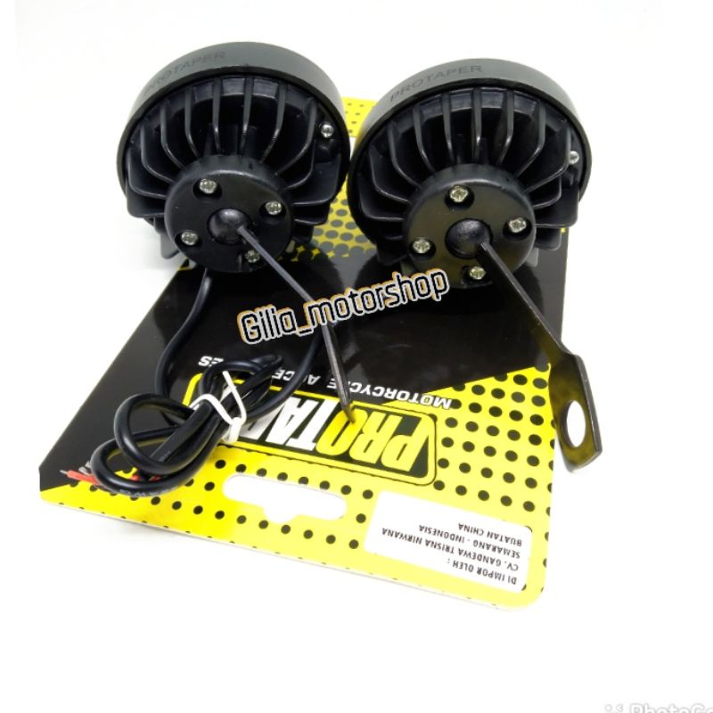 lampu tembak Sorot Oval 1 set protaper 6 mata 12 volt Universal motor