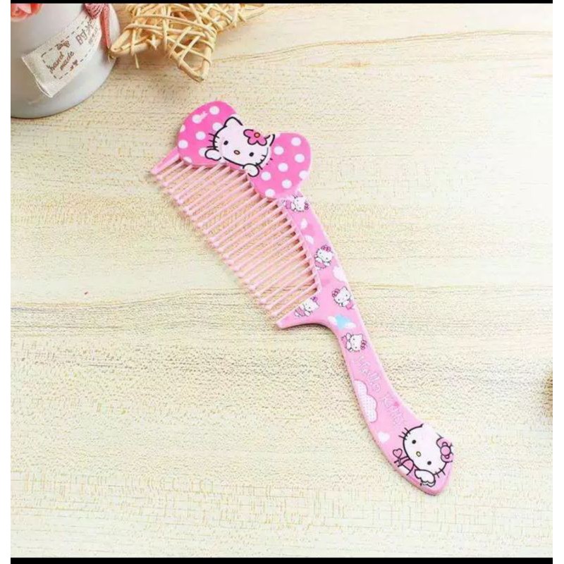 sisir rambut anak hello kitty