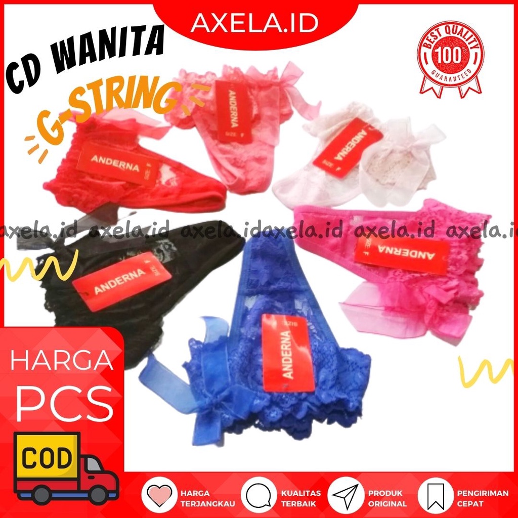 Celana Dalam Sexy -  Anderna - Import J-string Murah Lingerie. axela