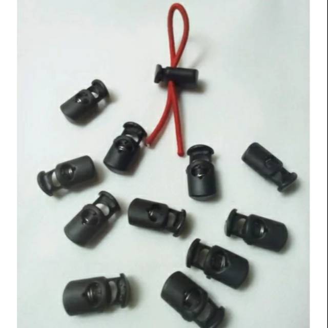 stoper stopper ujung tali kur tali karet