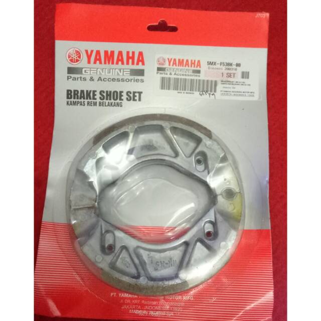 Kampas rem belakang mio j original