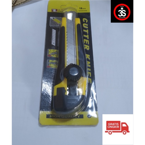 

Pisau Cutter Pemotong Kertas/Cutter / Kater / Pisau Cutter Pencetan Besi