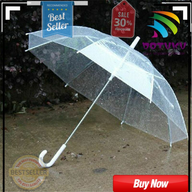 Payung transparant 75 cm - Transparant