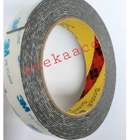 

[☆6] DOBLE TAPE 3M PE FOAM ISOLASI BB 24MM X 4.5M