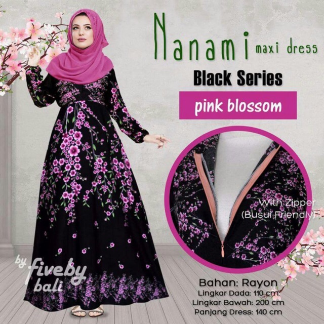 Gamis Busui Original Lengkap Ukuran Gamis Respan
