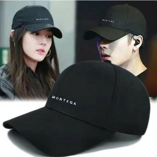 Topi Polos MORTEGA Pria Wanita Exclusive / Topi Korea Baseball Casual MG01